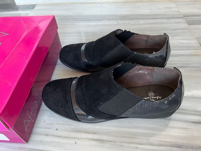 Zapatos Mujer Africa Lucena Negros Talla 40