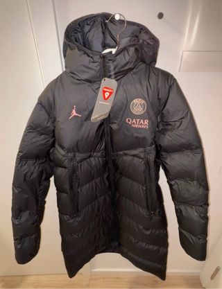 Chaqueta larga PSG x Jordan acolchada