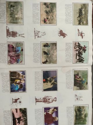 Álbum de cromos Rusty y su perro (completo)