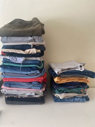 lote / pack pantalones largos y cortos