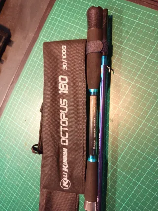 2 Cañas de pesca Calamar