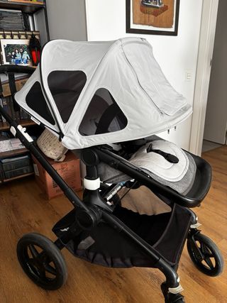 Carro Bugaboo Fox 2 Gris Melange: capazo y silla