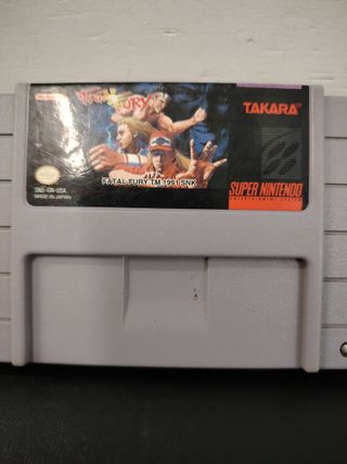 Super Nintendo SNES Fatal Fury USA