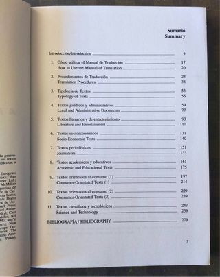 Manual de traducción. A manual of translation