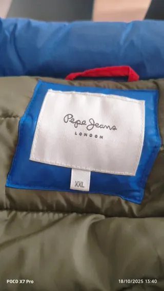 Plumífero Pepe Jeans Azul Caballero