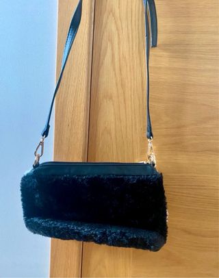 Bolso peluche multicolor