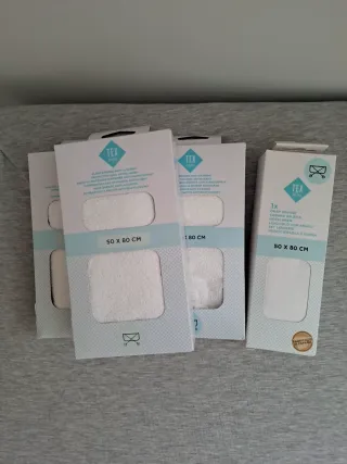 Sábanas protectoras para minicuna 50x80cm