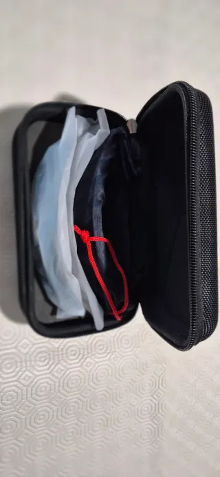 Occhiali moto 100% con custodia e lenti