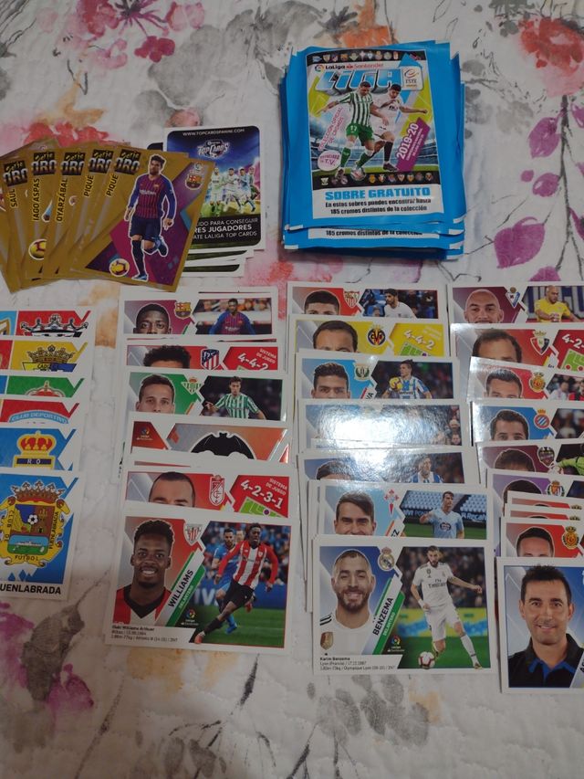 19 Sobres Sellados LaLiga Este 2019-20 Panini
