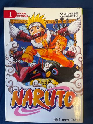 Manga de Naruto Tomo 1