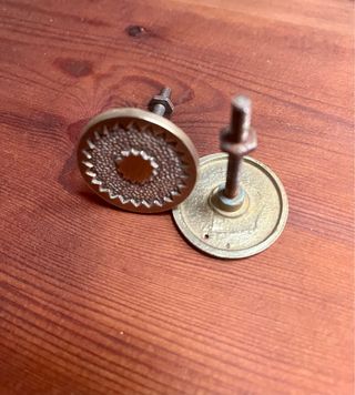 Tiradores Vintage Bronce Set x2