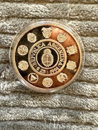 Moneda Encuentro de Dos Mundos 1992