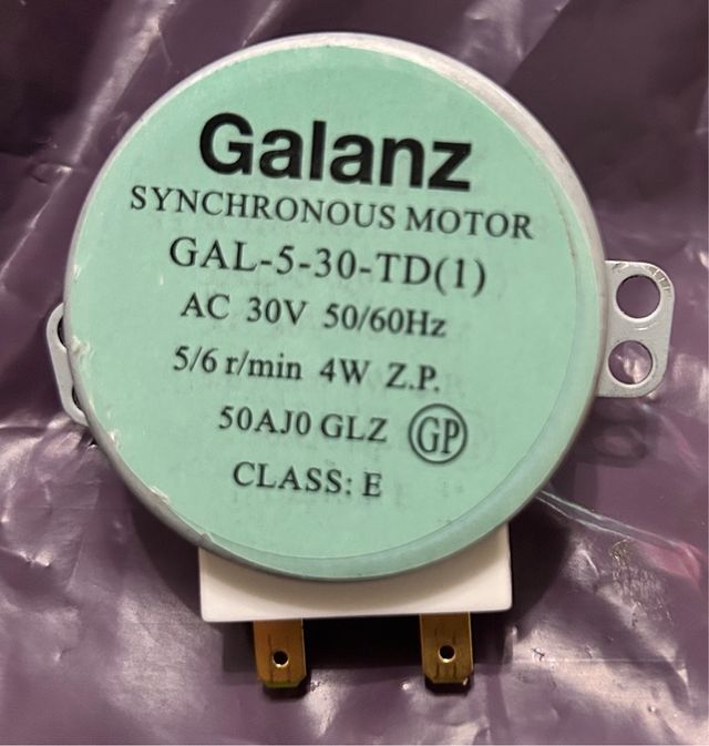 Motor Sincrónico Galanz GAL-5-30-TD