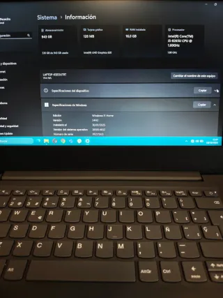 Lenovo V14-IWL i5-8265U 16GB RAM