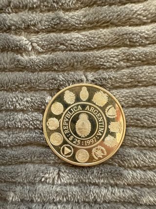 Moneda Encuentro de Dos Mundos