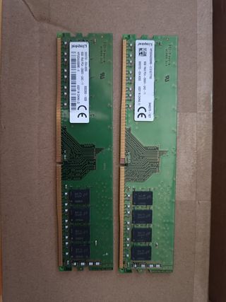 16GB RAM DDR4 (2x Kingston 8GB DDR4 RAM PC4-2666V)