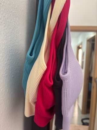 Conjunto 5 Tops Deportivos Mujer