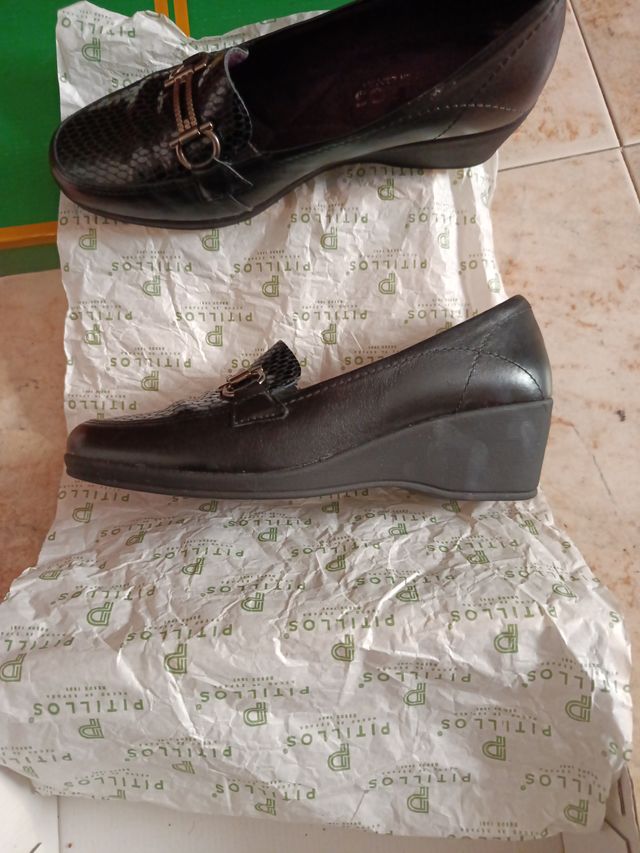 Zapatos Pitillo Mujer Negros