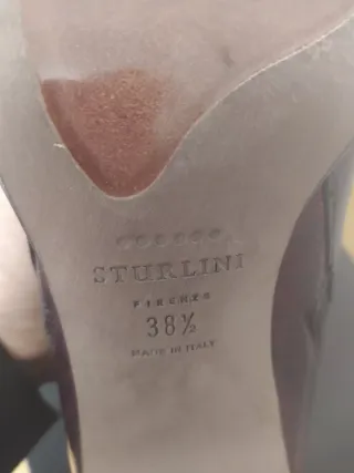 Botines Sturlini Marrones Tacón