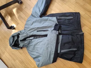 Anorak Nieve Hombre Talla 44 Gris/Negro