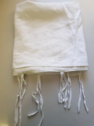 Antico Telo di Lino Bianco