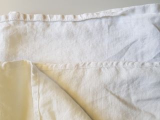 Antico Telo di Lino Bianco