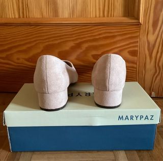 Zapatos de tacón Marypaz beige ante