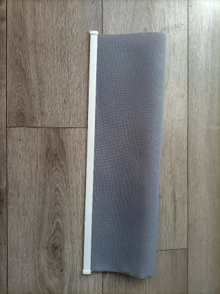 Estor enrollable sin taladro,color gris