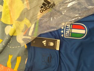 Camiseta Fútbol Italia Adidas Talla S