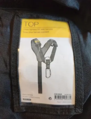 Arnés Petzl trabajos verticales 2 piezas Talla 0