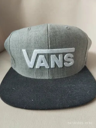 Gorra Vans Negra y Gris
