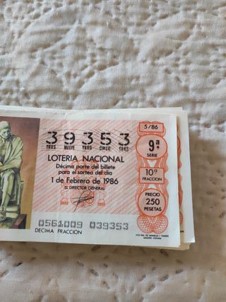 Loterías Nacionales Antiguas