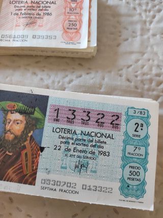 Loterías Nacionales Antiguas