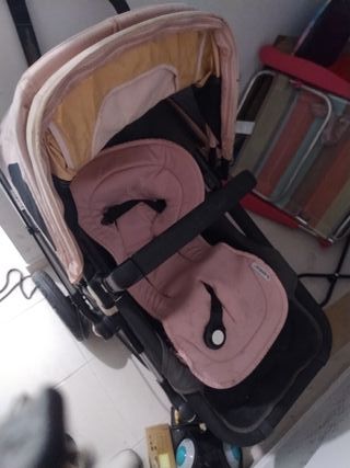 Bugaboo Rosa con Capota verano y invierno y más!