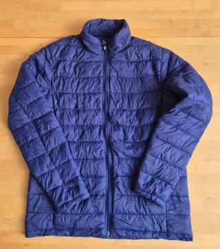 Chubasquero impermeable azul talla M/L