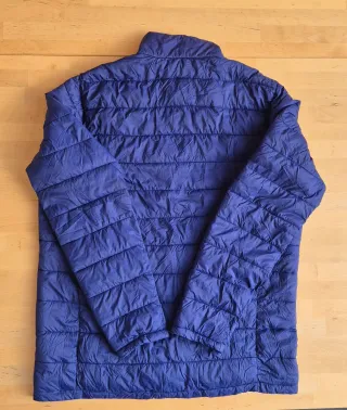 Chubasquero impermeable azul talla M/L