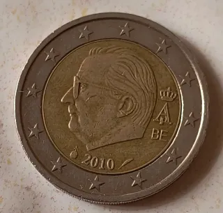 Moneda 2€ Bélgica 2010