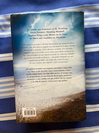 Libro ¿de quien te escondes? Charlotte Link
