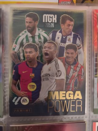 MEGA CRACKS 2025/26 Nico Williams + 9 cromos.