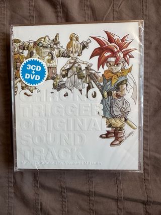 HAGO ENVIOS Banda Sonora Chrono Trigger 3CD+DVD