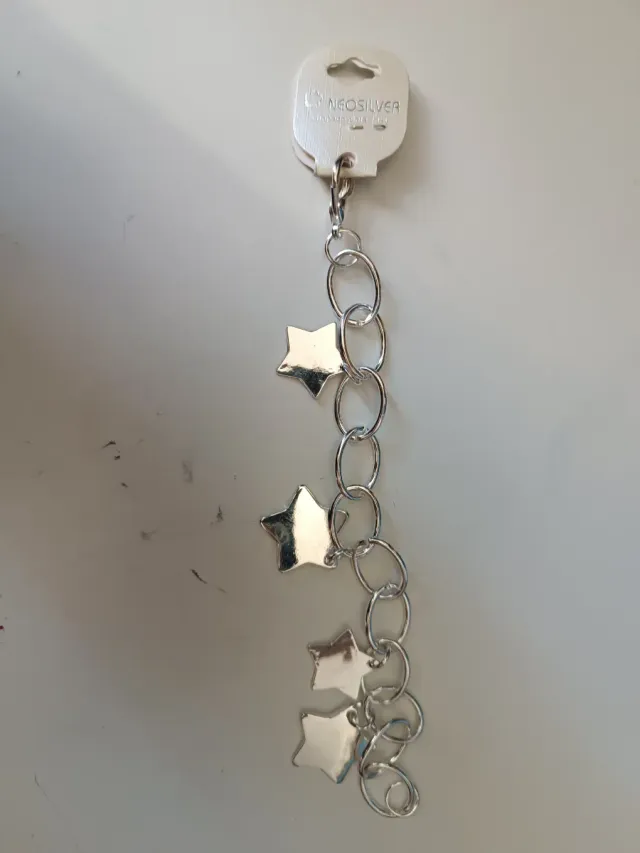 Pulsera chapada en plata de 1ª ley