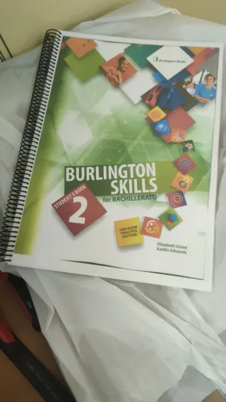libro inglés Burlington Skills 2 Bachillerato 