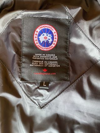 Chaleco Canada Goose Negro