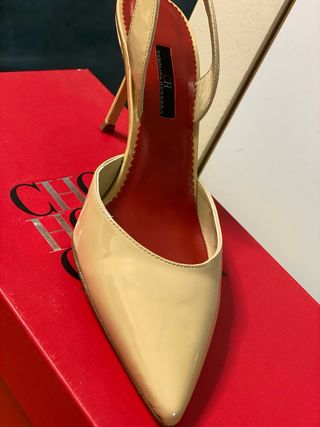 Zapatos Carolina Herrera Nude Nuevos