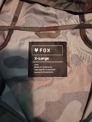 Chaqueta Chubasquero Fox Camuflaje XL