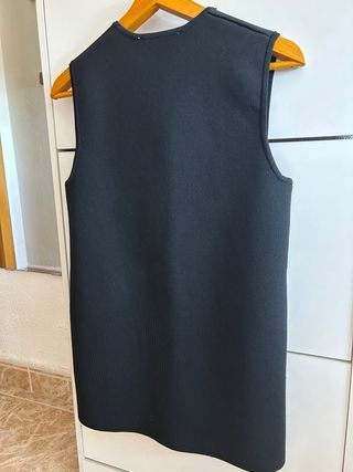 Vestido Top Negro Zara Talla M