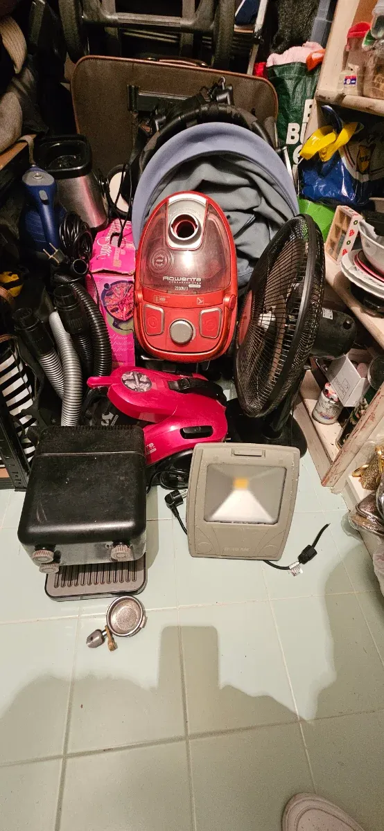 Lote 13 piezas electrodomésticos,mudanza