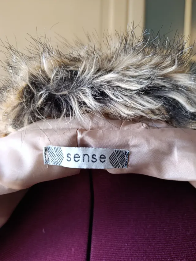 Abrigo-Capa Sense italiana de invierno