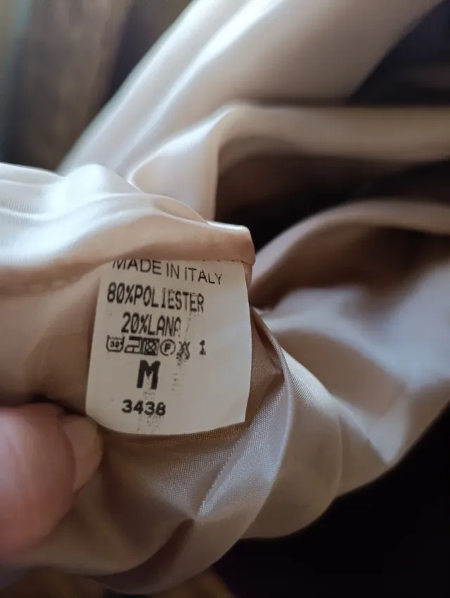 Abrigo-Capa Sense italiana de invierno