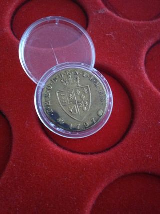 Moneda para identificar de 1797